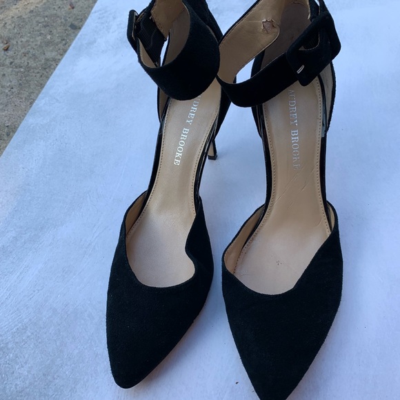 audrey brooke black heels